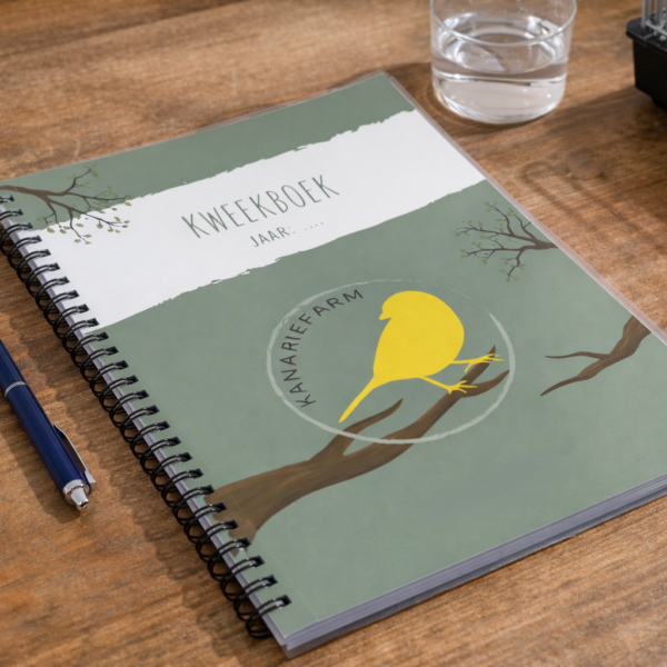 Kanariefarm Kweekboek voor Vogels - 24 Pagina's