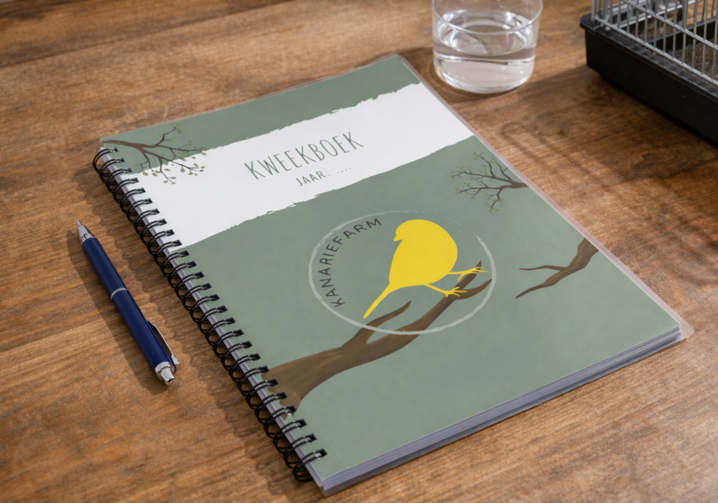 Kanariefarm Kweekboek voor Vogels - 48 Pagina's