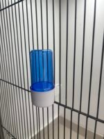 2GR Vogeldrinkfontein Meta – Blauw – Hoge Voet – 75 ml - Tweede afbeelding