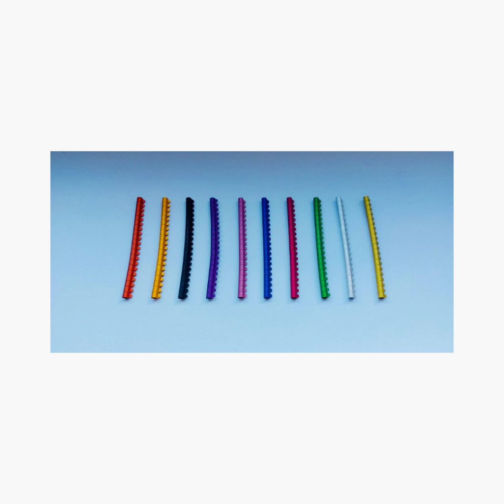 Metalen Tropenringen - Aluminium Knijpringen Tropen 2.5 mm