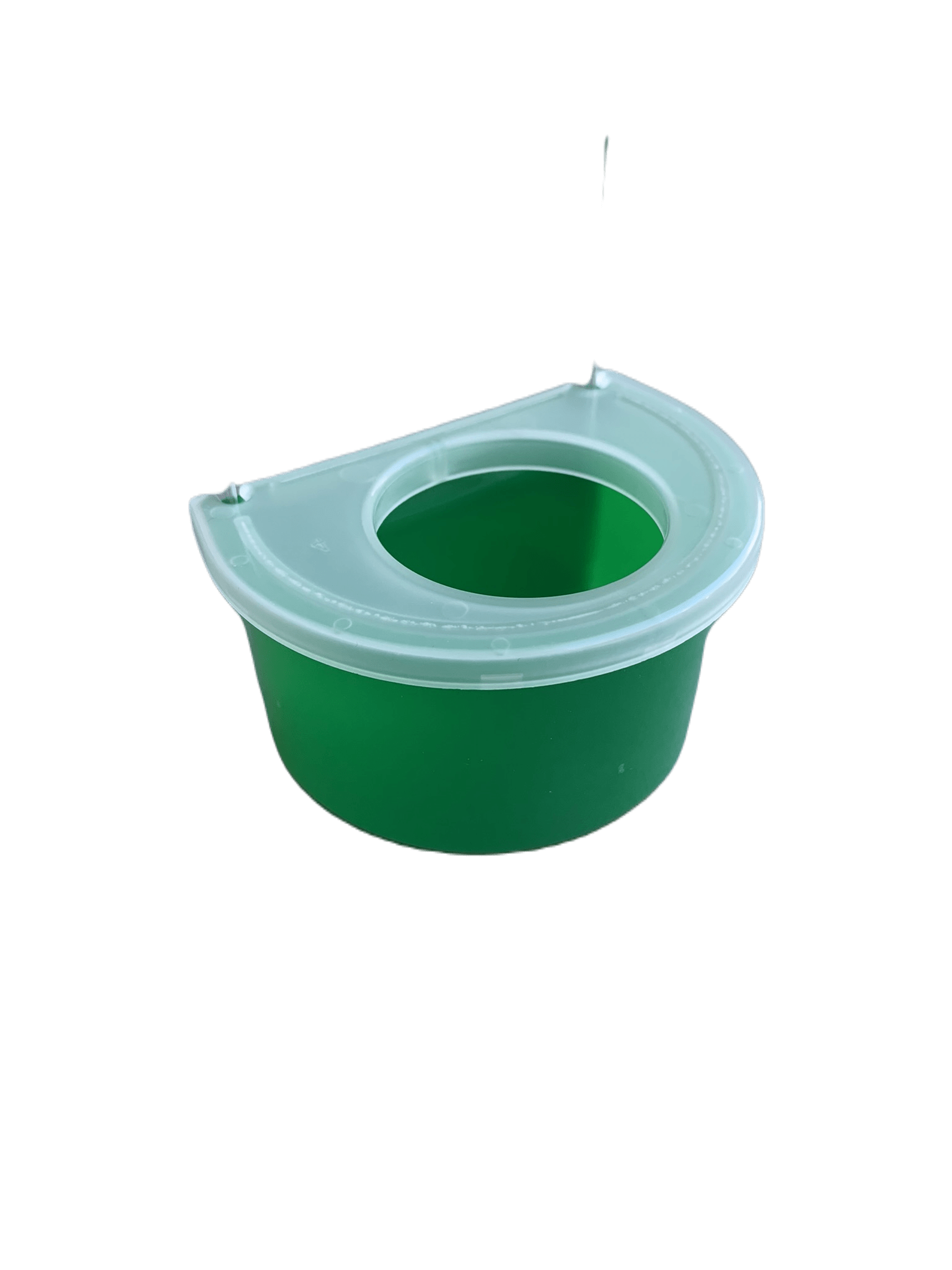Kolibrie bakje groot groen incl. morsrandje