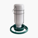 Omnia Mijnlamp en Voersilo met Kunststof Fles - Groen