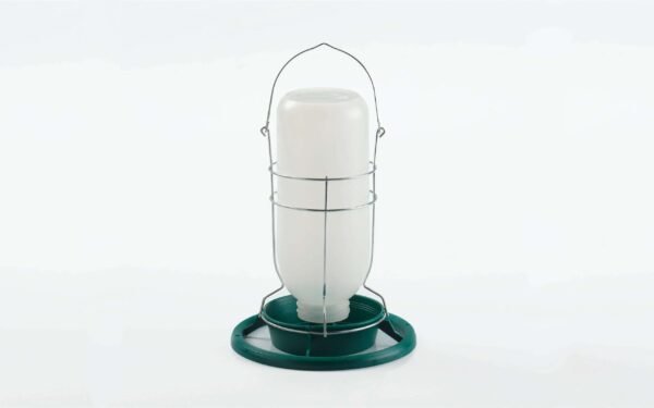 Omnia Mijnlamp en Voersilo met Kunststof Fles - Groen