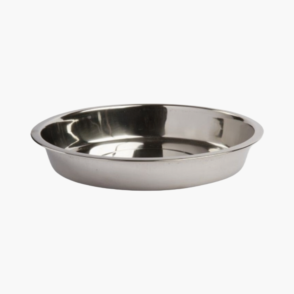Badschaal voor Vogels - Puppyschaal RVS - 30 cm