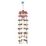 Carrouseltouw met kleurrijke blokjes