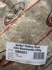 Quiko Cocos-Sisal-Jute-Katoen - 500 Gram - Tweede afbeelding