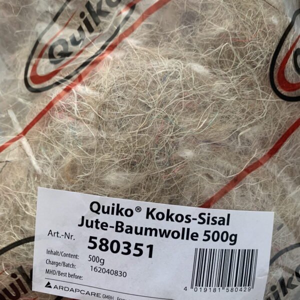 Quiko Cocos-Sisal-Jute-Katoen - 500 Gram - Tweede afbeelding