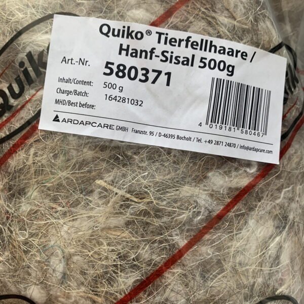 Quiko Paardenhaar-Hennep-Sisal - 500 Gram - Tweede afbeelding