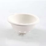 Nestkom zonder Haak - Wit - 10 cm