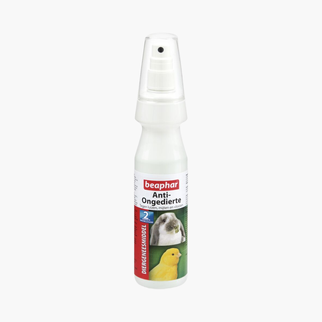 7076 Beaphar Anti-Ongedierte Spray voor Vogels en Knaagdieren 150 ml