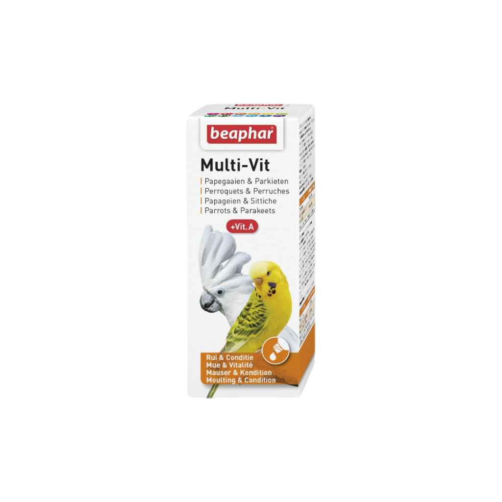 Beaphar Multi-Vit papegaaien en parkieten 20ml