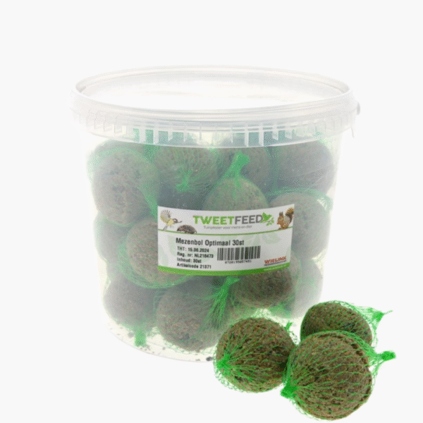 Tweetfeed Mezenbollen met Net in Emmer - 30 Stuks