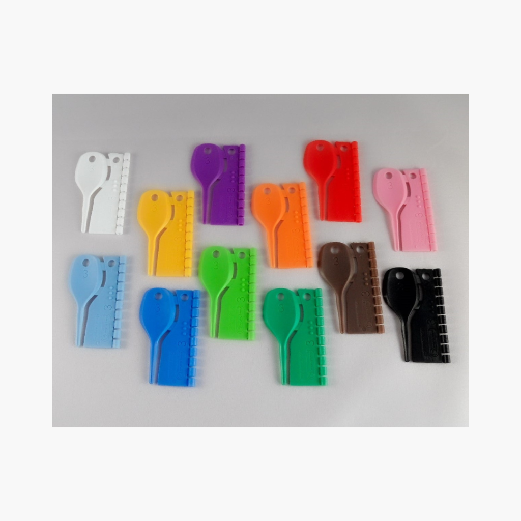 Plastic Kanarieringen - Splitringen Kanarie - 3 mm