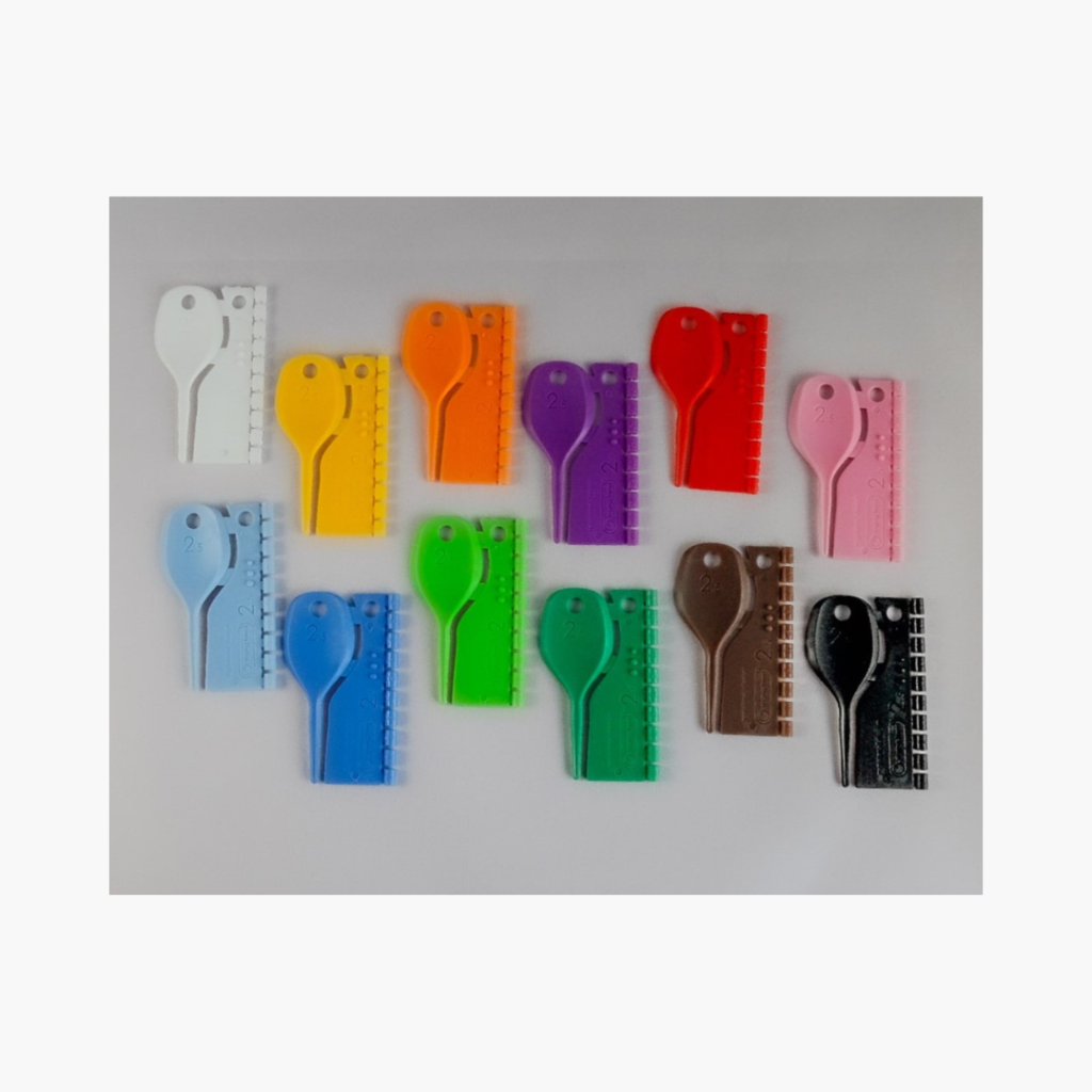 Plastic Tropenringen - Splitringen Tropen - 2.5 mm