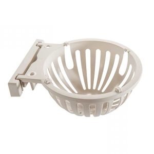 Plastic nest met ophangstrip 12 cm