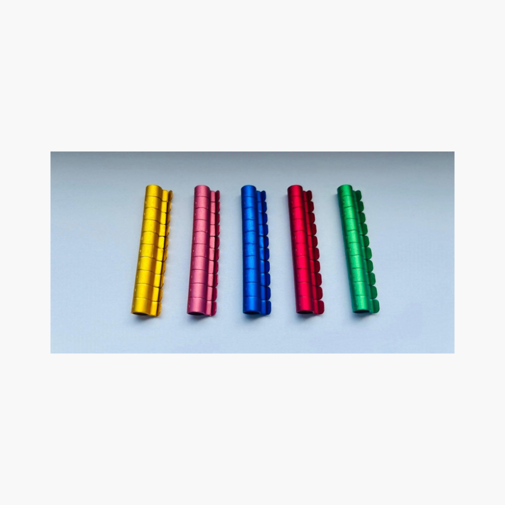 Metalen Valkparkietringen - Aluminium Knijpringen Valkparkiet 6 mm