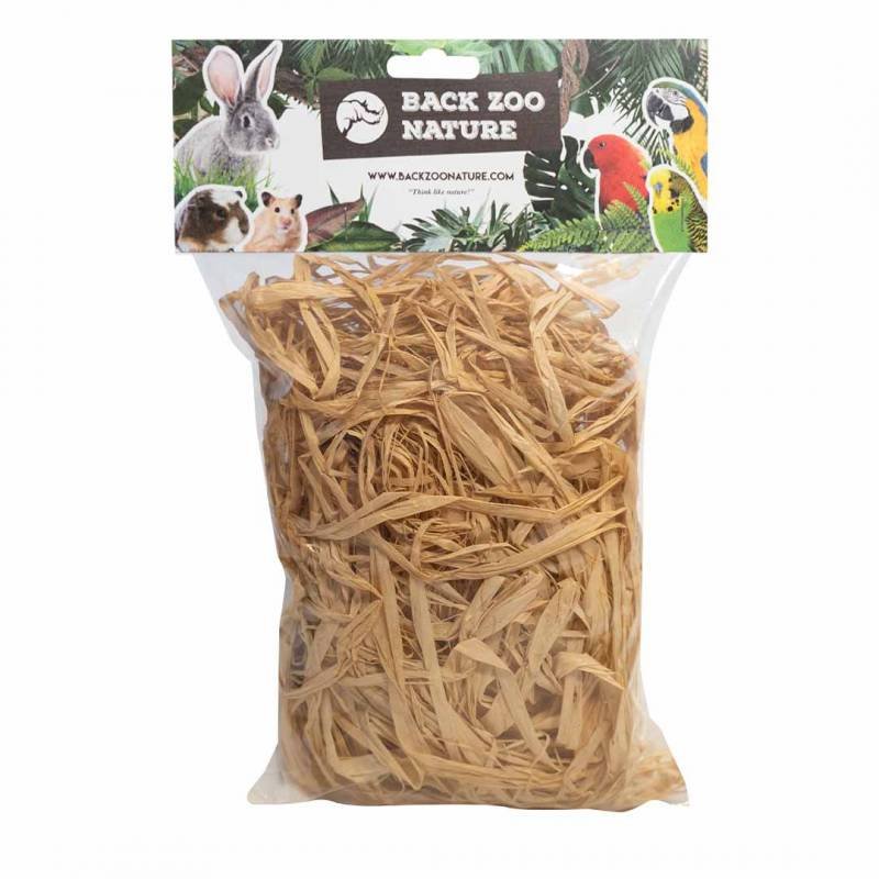 Back Zoo Nature Raffia Palm Leaves