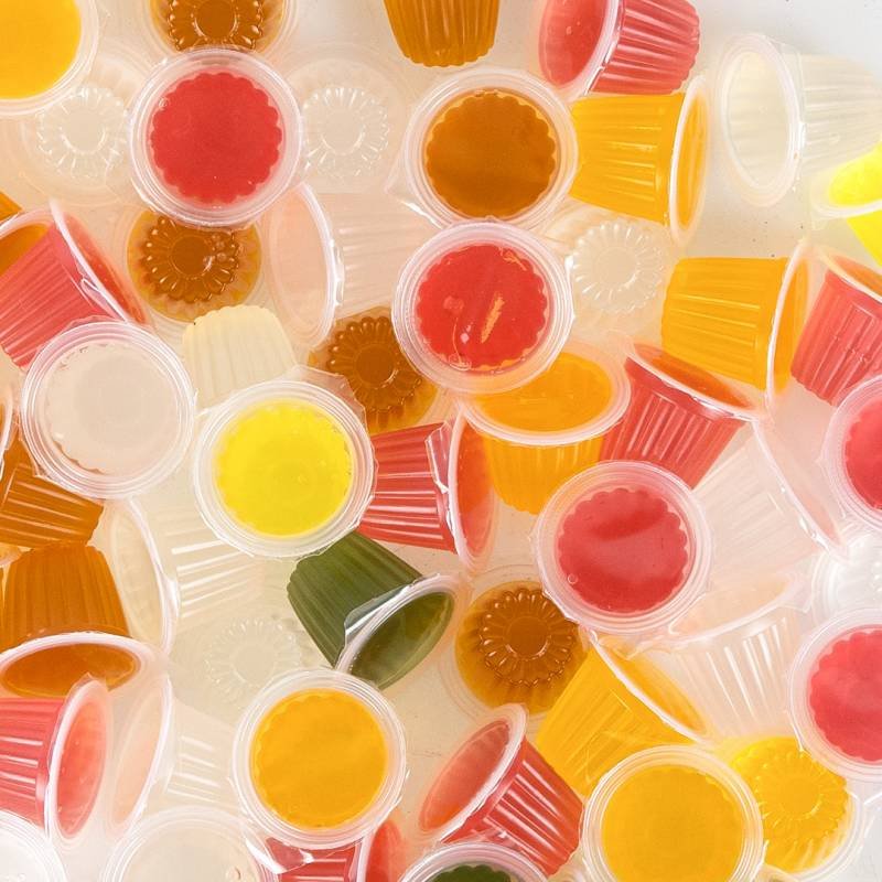 Back Zoo Nature Fruit Cups Mix 100 stuks in emmer