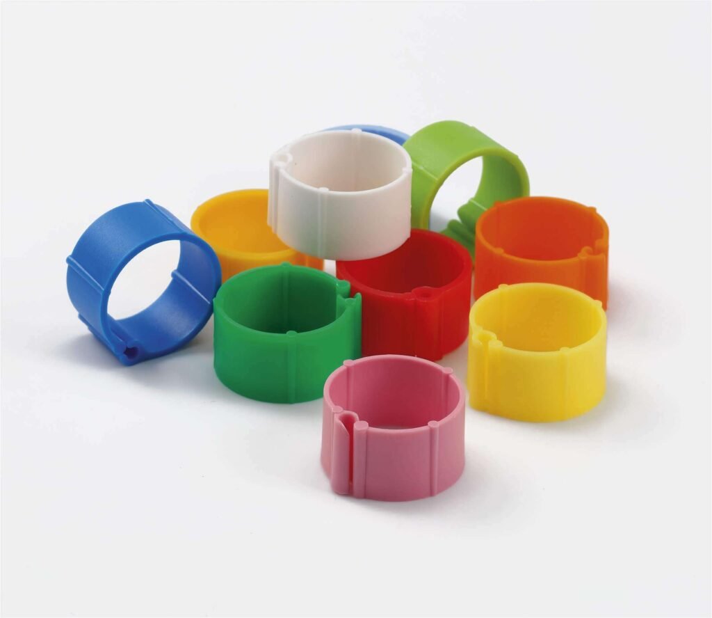 Kunststof Fazantringen - Clicringen Fazant 12 mm 50 stuks