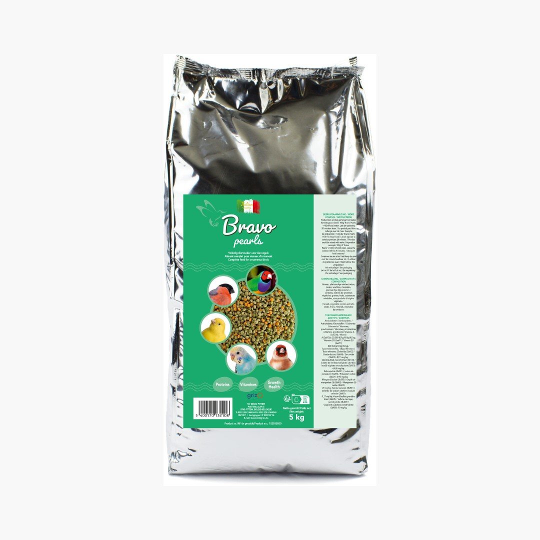 8971 Bravo Pearls Green Yellow - Perle Morbide Classic 5 Kilo
