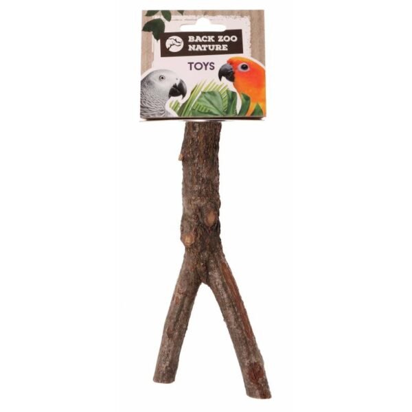 Back Zoo Nature Natuurlijke Y-Zitstok - Wooden Y-Perch 20 cm