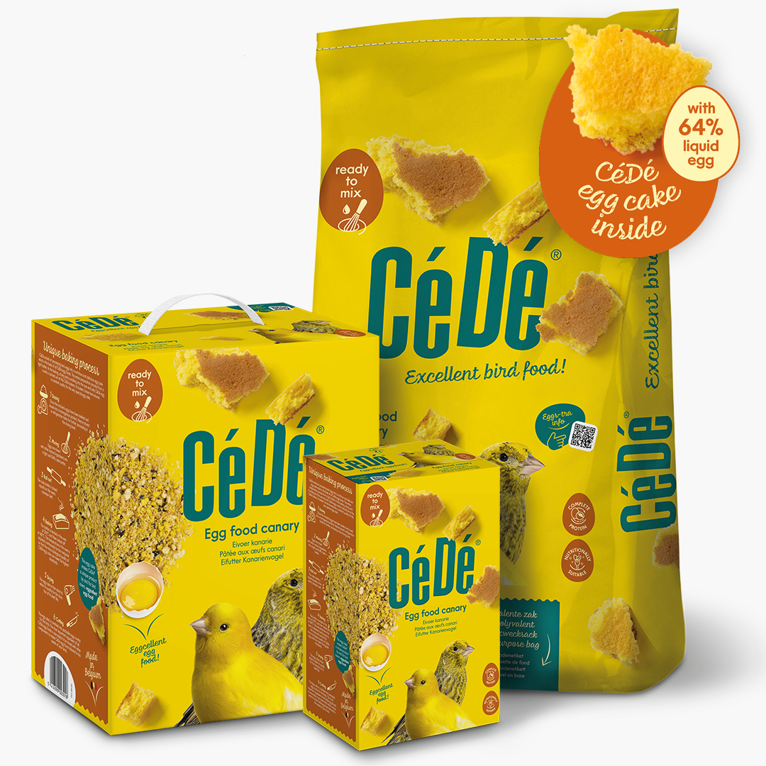 8100 CéDé Eivoer Kanarie - Aanvullend Vogelvoer - 1, 5 of 10 Kilo