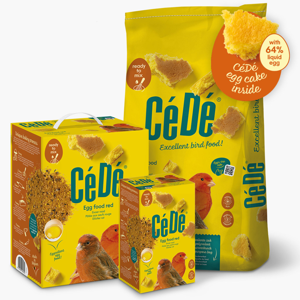 CéDé Eivoer Rood - Aanvullend Vogelvoer - 1, 5 of 10 Kilo
