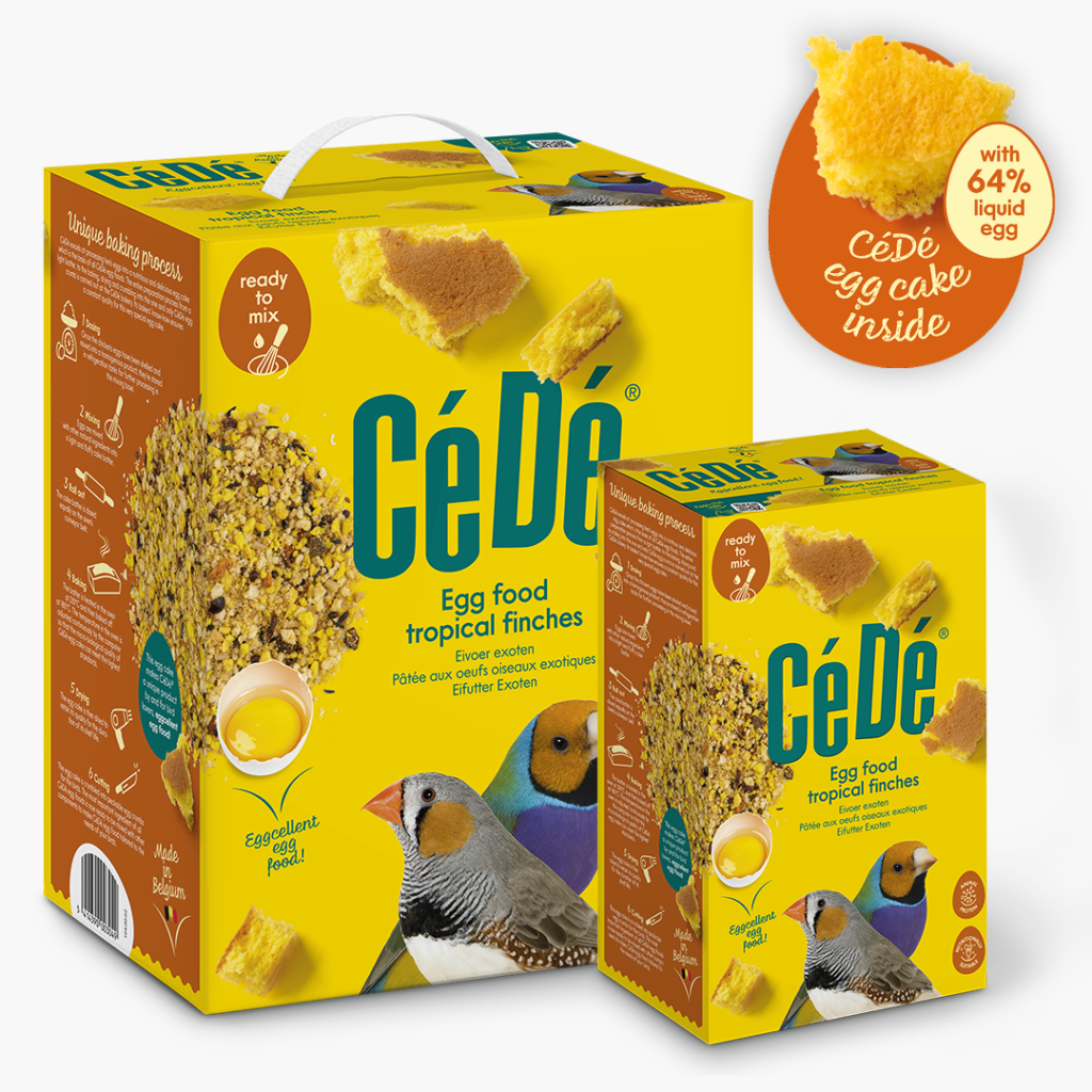 CéDé Eivoer Tropische Vinken - Aanvullend Vogelvoer - 1 of 5 Kilo