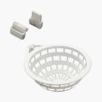 2GR Groot Plastic Nest met Houder - 12 cm