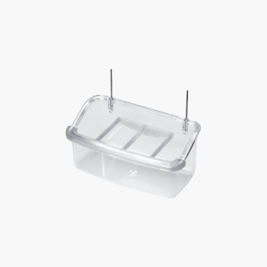 Hangbak Transparant 10 cm