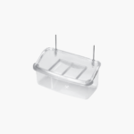 Hangbak Transparant 10 cm