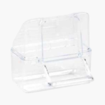 2GR Klepbakje Transparant met Dakje - Tweede afbeelding