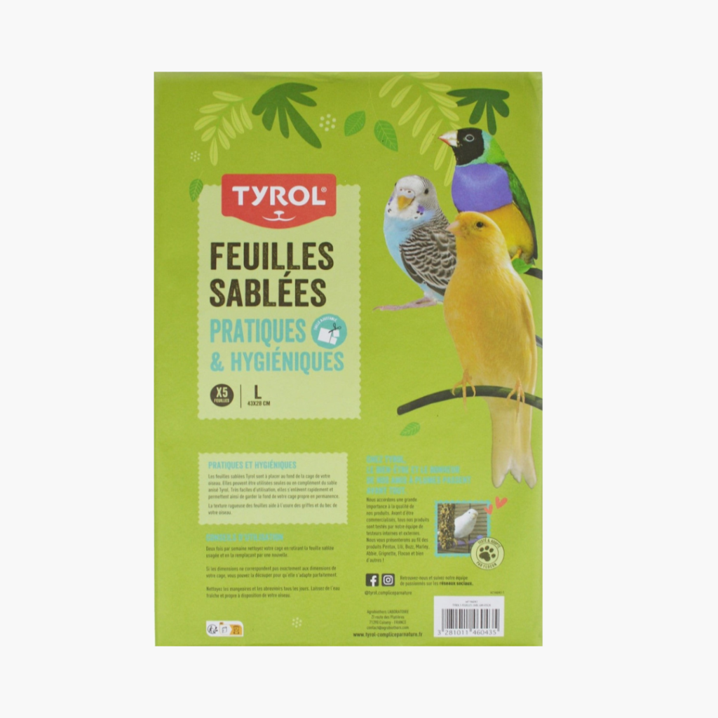 Tyrol® Zandpapier Maat L
