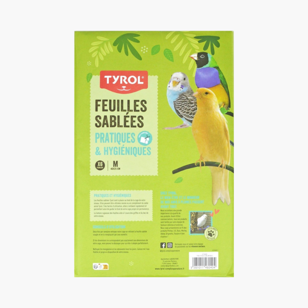 Tyrol® Zandpapier Maat M