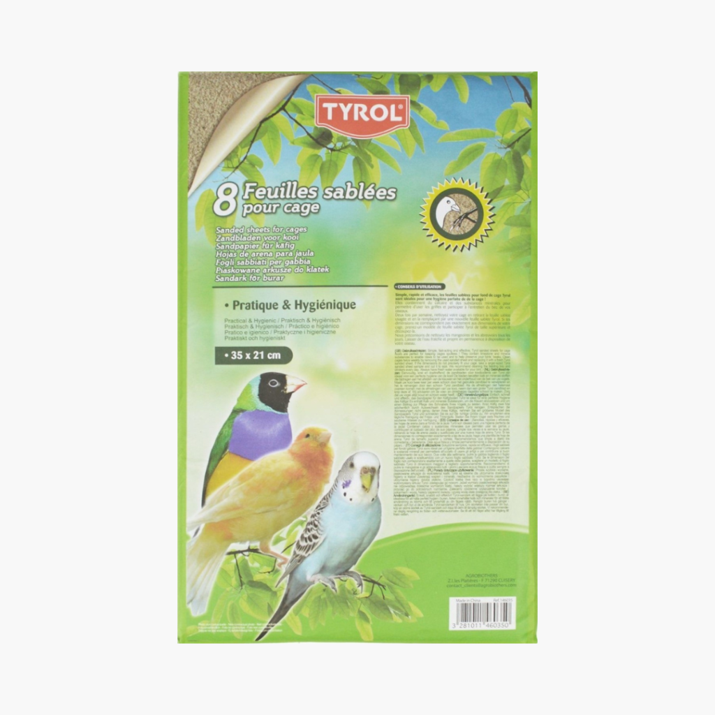 Tyrol® Zandpapier Maat S