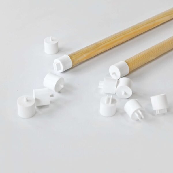Zitstokdopjes met Gleuf 15 mm - Tweede afbeelding