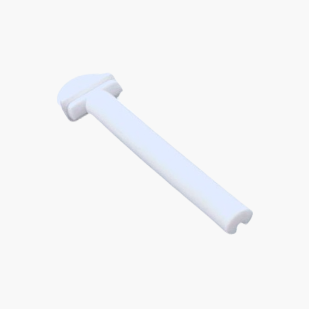 Plastic Zitstok Wit - 10 cm