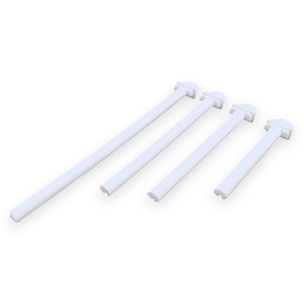 Plastic Zitstok Wit - 10 cm