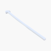 Plastic Zitstok Wit - 22 cm