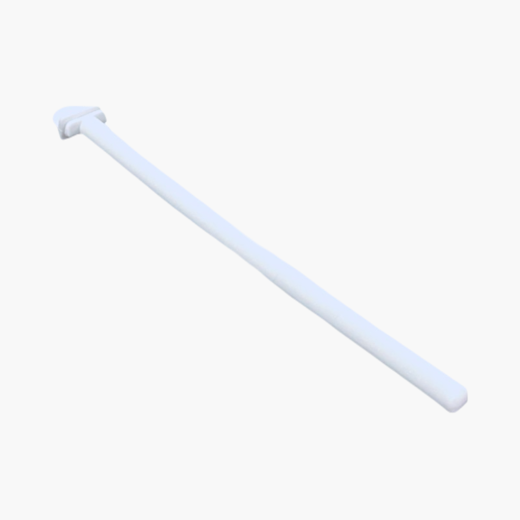 Plastic Zitstok Wit - 22 cm