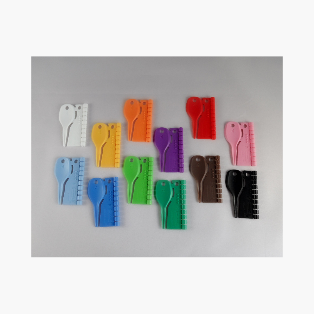 Plastic Parkietringen - Splitringen Parkieten - 4 mm Plastic Parkietringen - Splitringen Parkieten - 4 mm