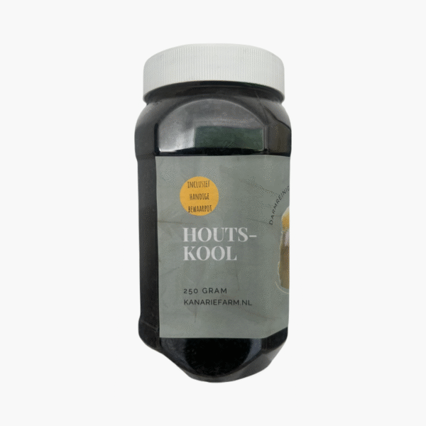 Kanariefarm Houtskool - 250 Gram