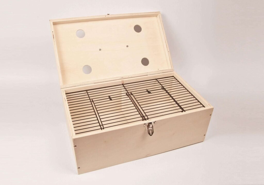 Vogeltransportkist - Transportbox - Tweevaks/Dubbelvaks