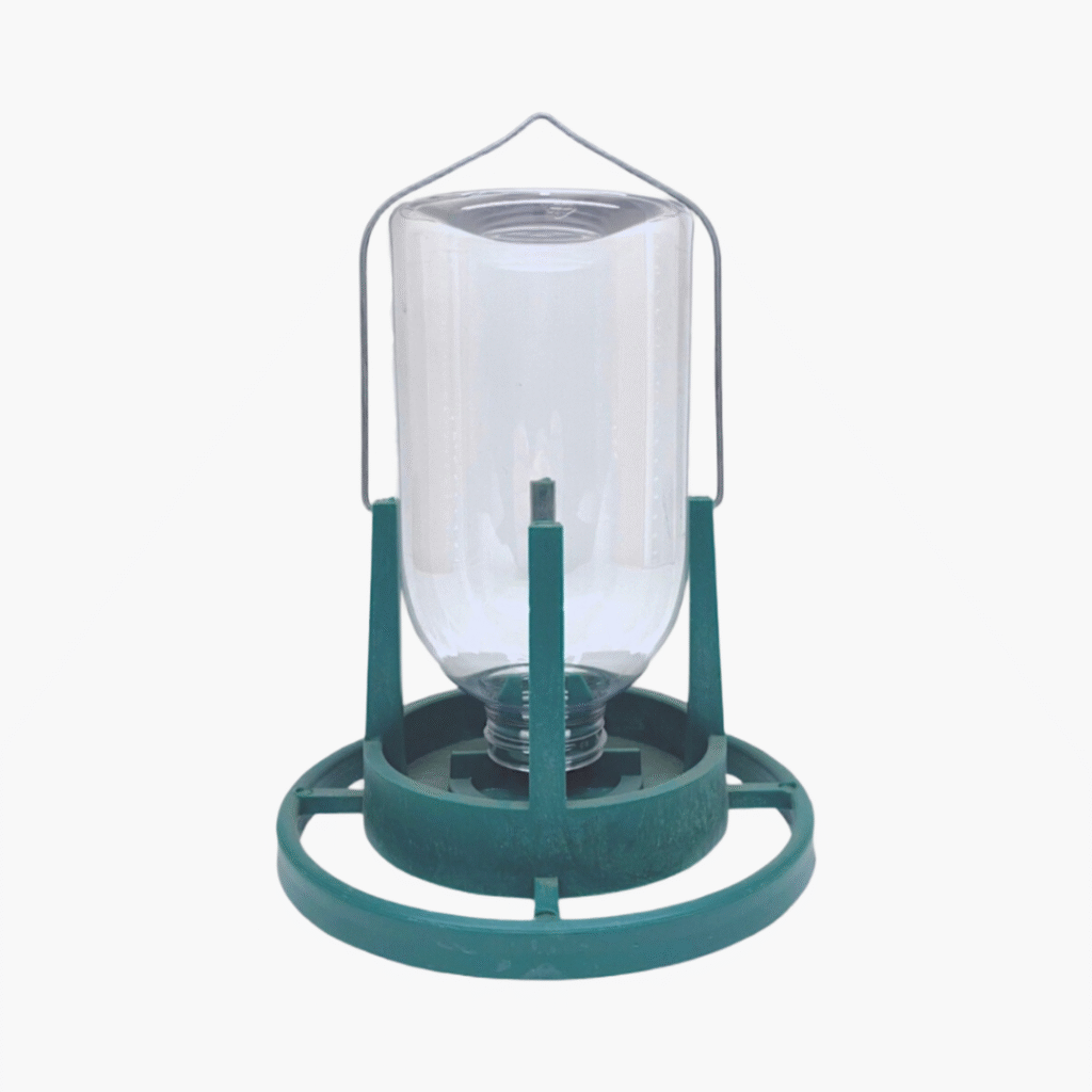 OST Mijnlamp en Voersilo voor Vogels - Stevig Plastic Groen