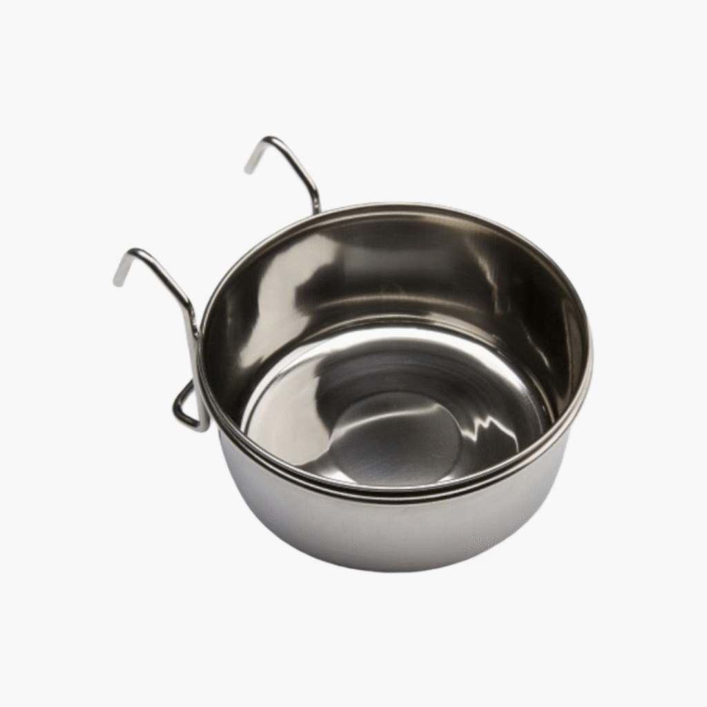 Coop Cup Inox + Haak – Eetkom voor Vogels – 12 cm