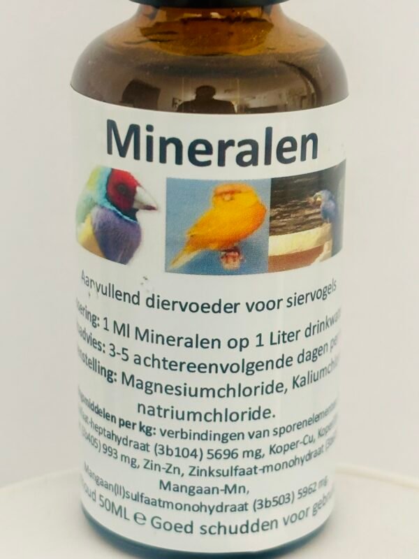 Sjoerd Zwart Mineralen voor Vogels - 50 ml - Tweede afbeelding