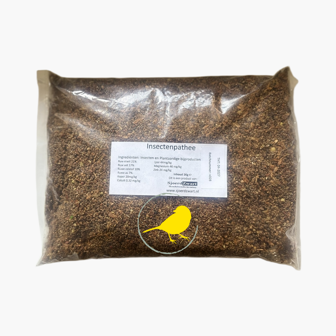 7518 Sjoerd Zwart Insectenpathee - Vogelvoer met Insecten - 1 Kilo
