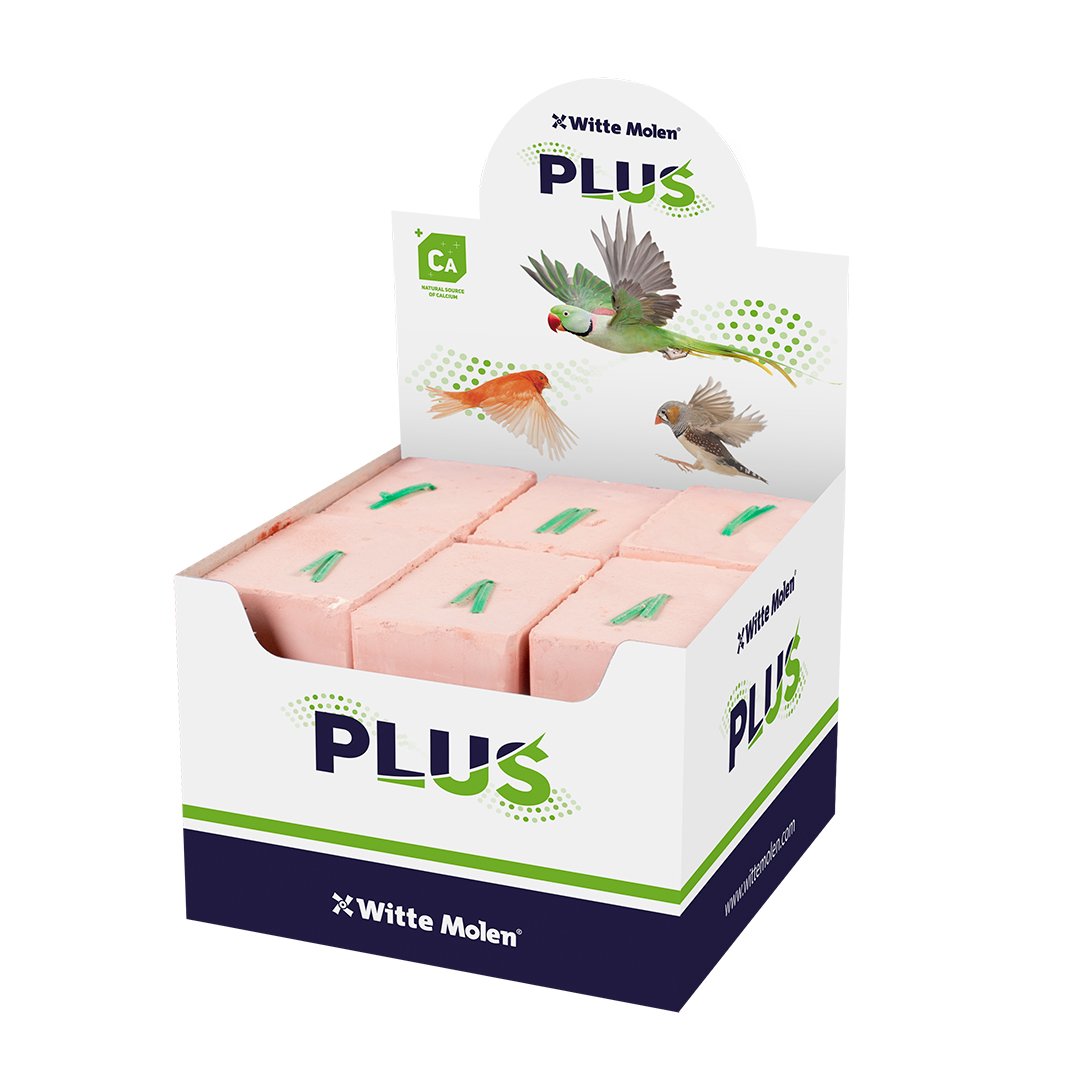 7733 Witte Molen Plus Energie Blok Rood - Medium - 18 Stuks