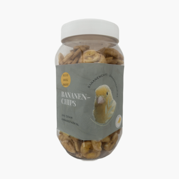 Kanariefarm Bananenchips - Banaanschijfjes - 300 Gram