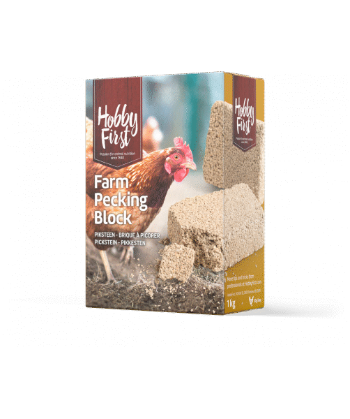 HobbyFirst Piksteen/Pikblok voor Pluimvee - 1 Kilo